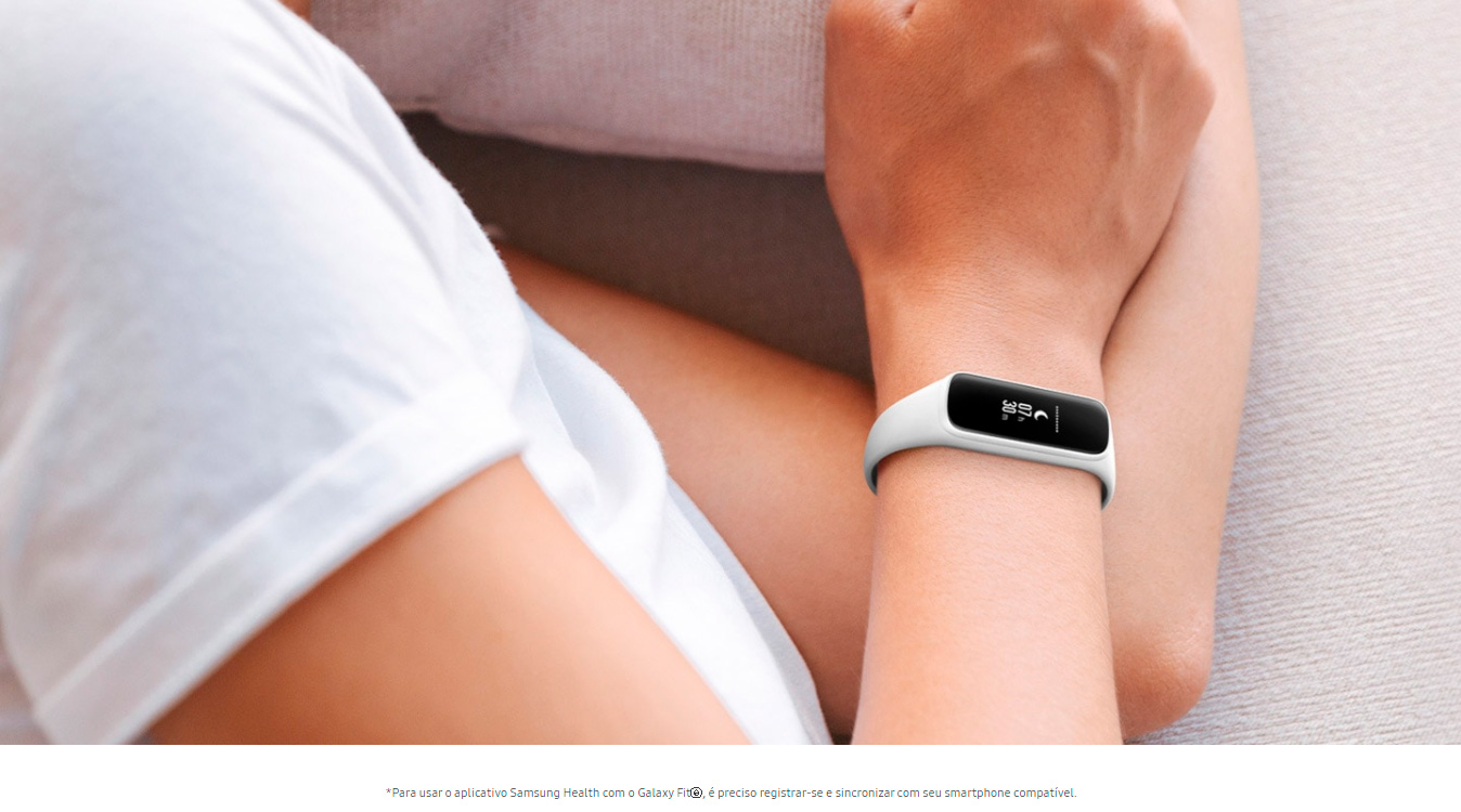 Smartwatch Samsung Galaxy Fit E SM-R375 Preto